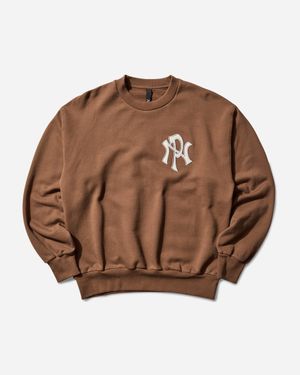 No Problemo Nyp Crewneck Sweatshirt - Brown