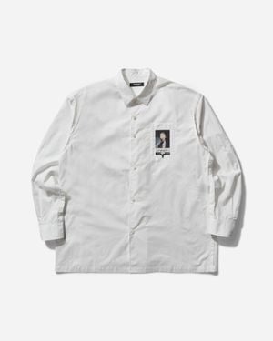 Undercover Men S Cotton Typewriter Shirt - Gray