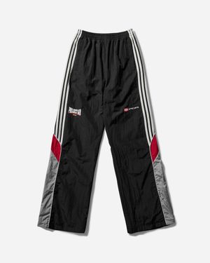 PROJECT G/R Men S Retro baggy Nylon Track Trousers - Grey