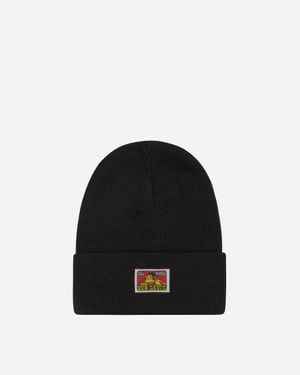 Ben Davis Work Clothes Logo Beanie - Black