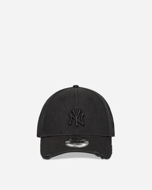 KTZ New York Yankees Mlb Washed Distressed 9forty Cap Black