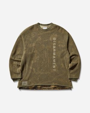WTAPS S Ghill Longsleeve T-Shirt - Green