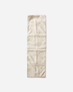Our Legacy Layered Scarf Cloud Silcot Weave - White