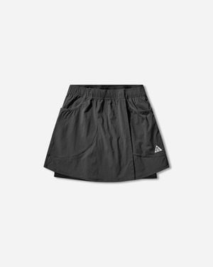Nike Women S Acg Five Towers Skort Anthracite - Black