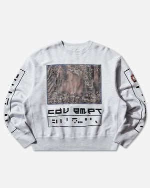 Cav Empt S Gondol4W1$H Crewneck Sweatshirt - Gray