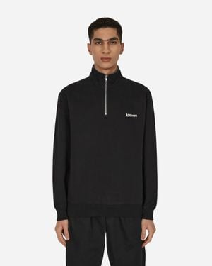 Alltimers Broadway Quarter Zip Sweatshirt - Black