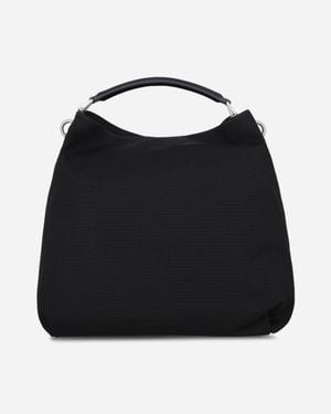 Dries Van Noten Cotton Canvas Shoulder Bag - Black