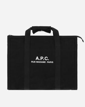 A.P.C. Recuperation Gym Bag - Black