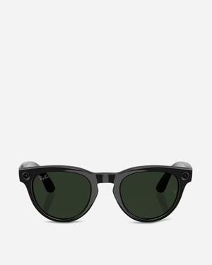 Ray-ban Meta Low Bridge Fit Headliner Gen 2 Sunglasses Shiny / G-15 Green