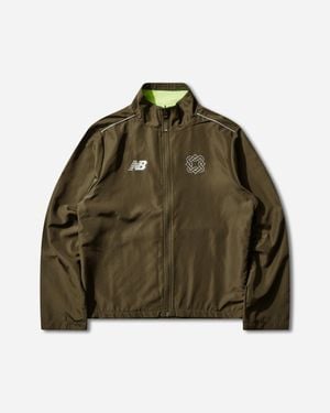 New Balance Men S Lack Of Guidance Reversible Jacket Woodland - Green