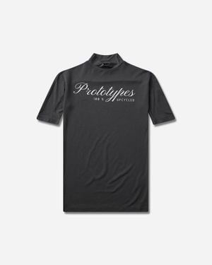 PROTOTYPES Upcycled Fitted T-Shirt - Black