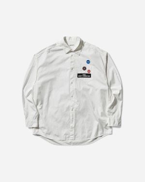 Undercover Men S Patches Longsleeve Shirt - Gray
