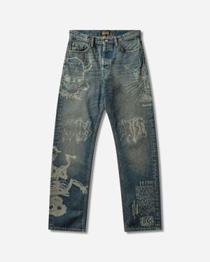 Aries Metal 00 S Lilly Jeans - Blue