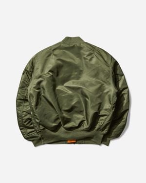 Alpha Industries Men S Ma-1 Heritage Bomber Jacket Sage - Green