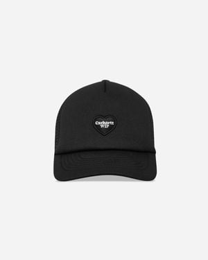 Carhartt Heart Patch Trucker Cap - Black