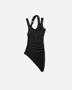 Jean Paul Gaultier Women S Piercing Tank Top - Black