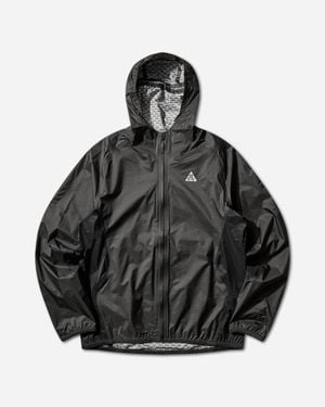 Nike Men S Acg Trailwind Storm-fit Adv Jacket Anthracite - Black