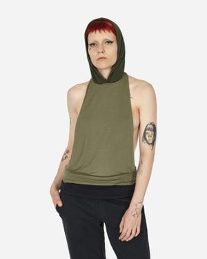Mainline:RUS/Fr.CA/DE Low Open-Back Tank Top - Green