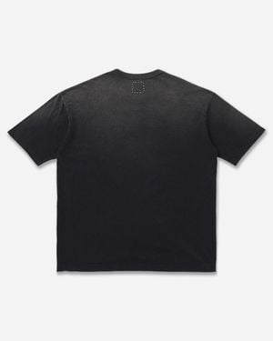 Visvim Men S Jumbo Tee Dmgd - Black