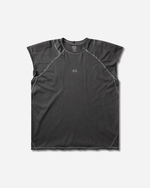 Oakley Men S Latitude Veil Tank Top Granite Grey - Black