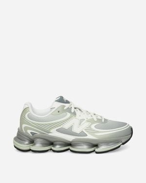 New Balance Abzorb 2000 Trainers Moss Bayberry Sea Salt - White