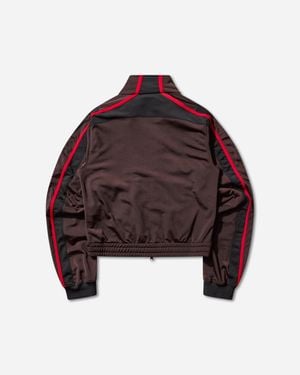 Martine Rose Men S Shrunken Track Jacket - Red
