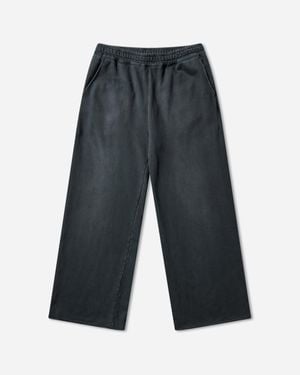 Champion S Nowhere University Straight Hem Trousers - Grey