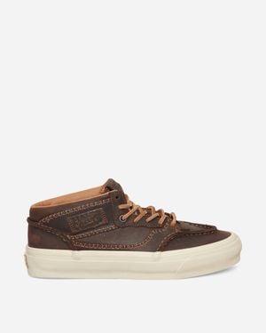 Vans Half Cab 33 Moc Vibram Classic Leather Sneakers Potting Soil - Brown