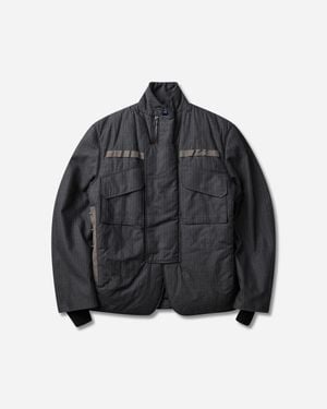 Junya Watanabe S Technical Corset Jacket Stripe - Black