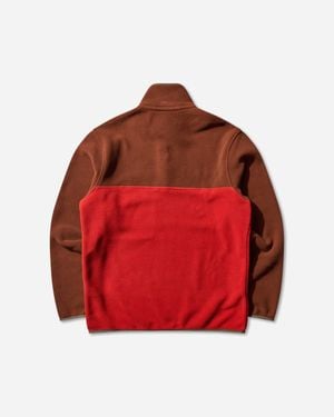 Patagonia Men S Lightweight Synchilla Snap-t Fleece Pullover Amanita - Red