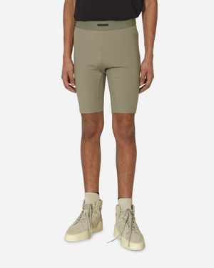 adidas Fear Of God Athletics Base Layer 1/2 Running Tights Clay - Green