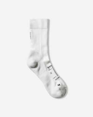 Satisfy Merino Nylon Tube Socks Off - White