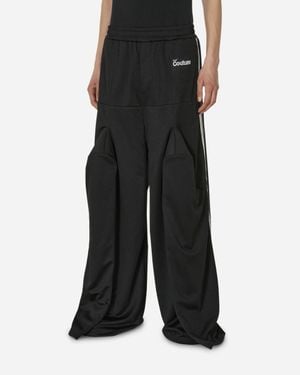 Anonymous Club Striped Blazer Track Pants - Black