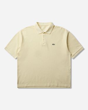 Visvim S Mondo Weller Shortsleeve Polo Light - Natural