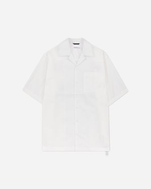 Oamc Peacemaker Boxy Shortsleeve Shirt - White