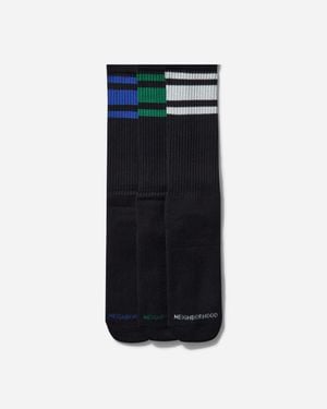 Neighborhood Classic 3-pack Socks - Black
