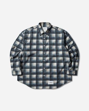 WTAPS S Txt 02 Longsleeve Shirt - Blue