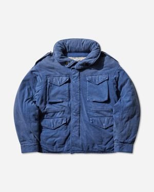 Visvim Men S Bickle Era Down Jacket Navy - Blue