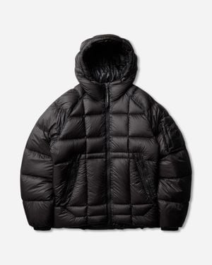 C.P. Company Men S D.d. Shell Hooded Medium Down Jacket - Black