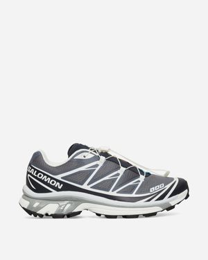 Salomon Xt-6 Trainers Grisaille / Blue Nights / Quarry - White