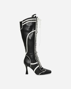 Nii HAI Women S Boxer Boots - Black