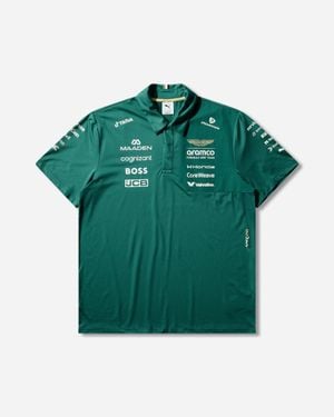 PUMA Aston Martin Aramco F1 Team Replica Polo Lux - Green