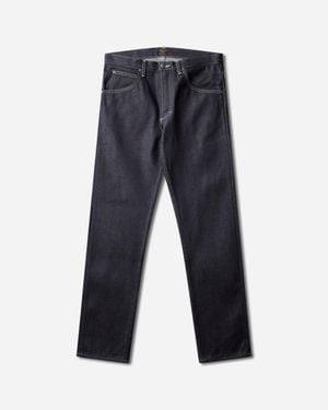 Lee Jeans Men S 101 Z Heavyweight Denim Trousers - Blue