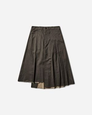 Our Legacy S Origami Skirt Antique Mudd - Green