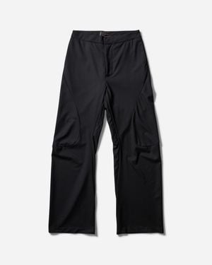 LUEDER Guardian Suit Pants Charcoal - Blue