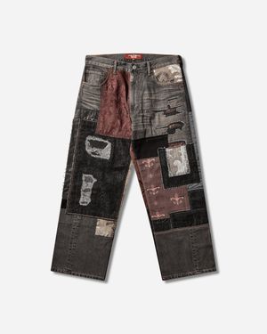 Junya Watanabe S Levi's Patchwork Denim Pants - White