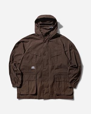 Umbro S Masked Field Jacket Dark - Brown