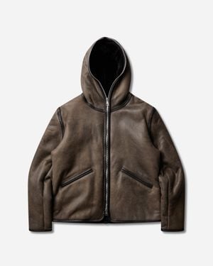 Our Legacy S Full Zip Jacket Smoky - Brown