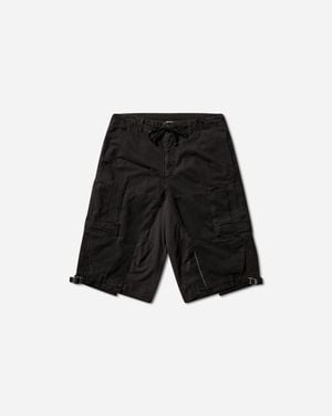 Protocol Index Upside-Down Cargo Shorts - Black