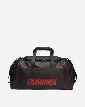 adidas Willy Chavarria Premium Leather Gym Bag - Black